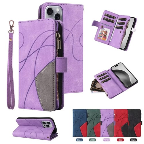 Zipper splice leather wallet - splice,