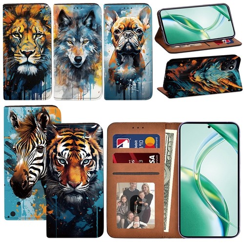 Printed leather phone - uk,