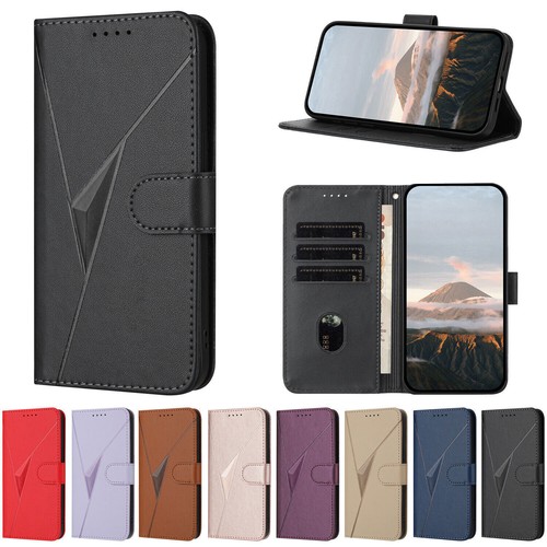 Emboss leather wallet - leather, phone